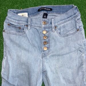 Calvin Klein Blue High Rise Jeans